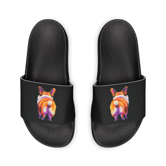 Corgi Butt - Women's Slide Sandals