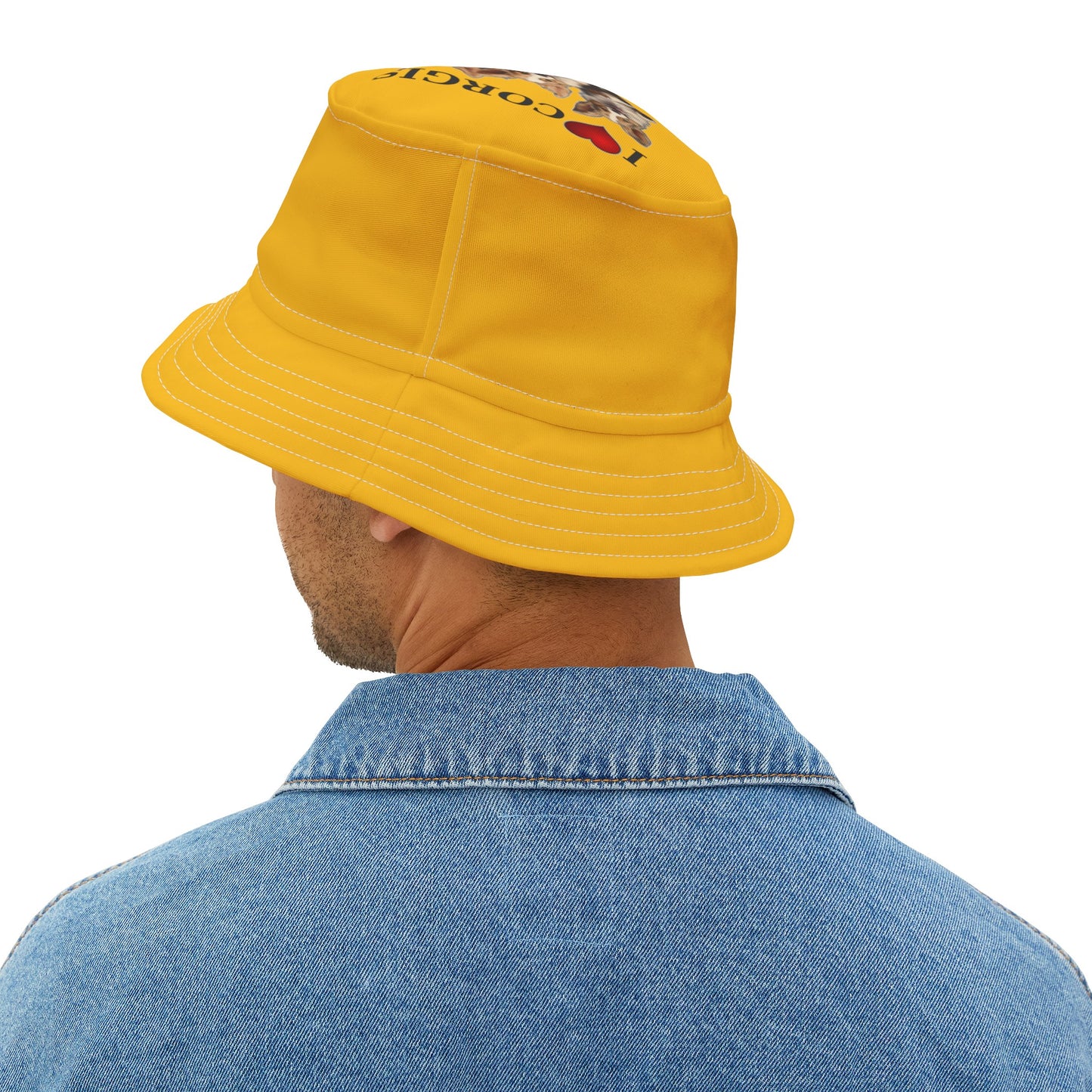 I Heart Corgis - Bucket Hat