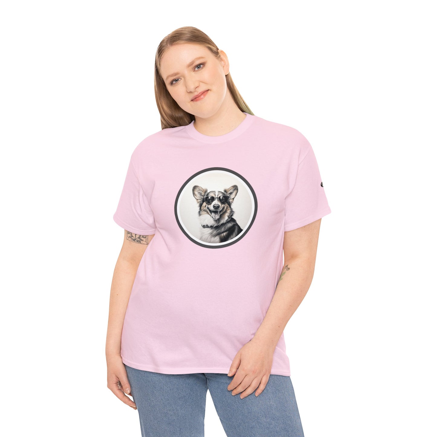 Corgi Cool - Unisex Heavy Cotton Tee
