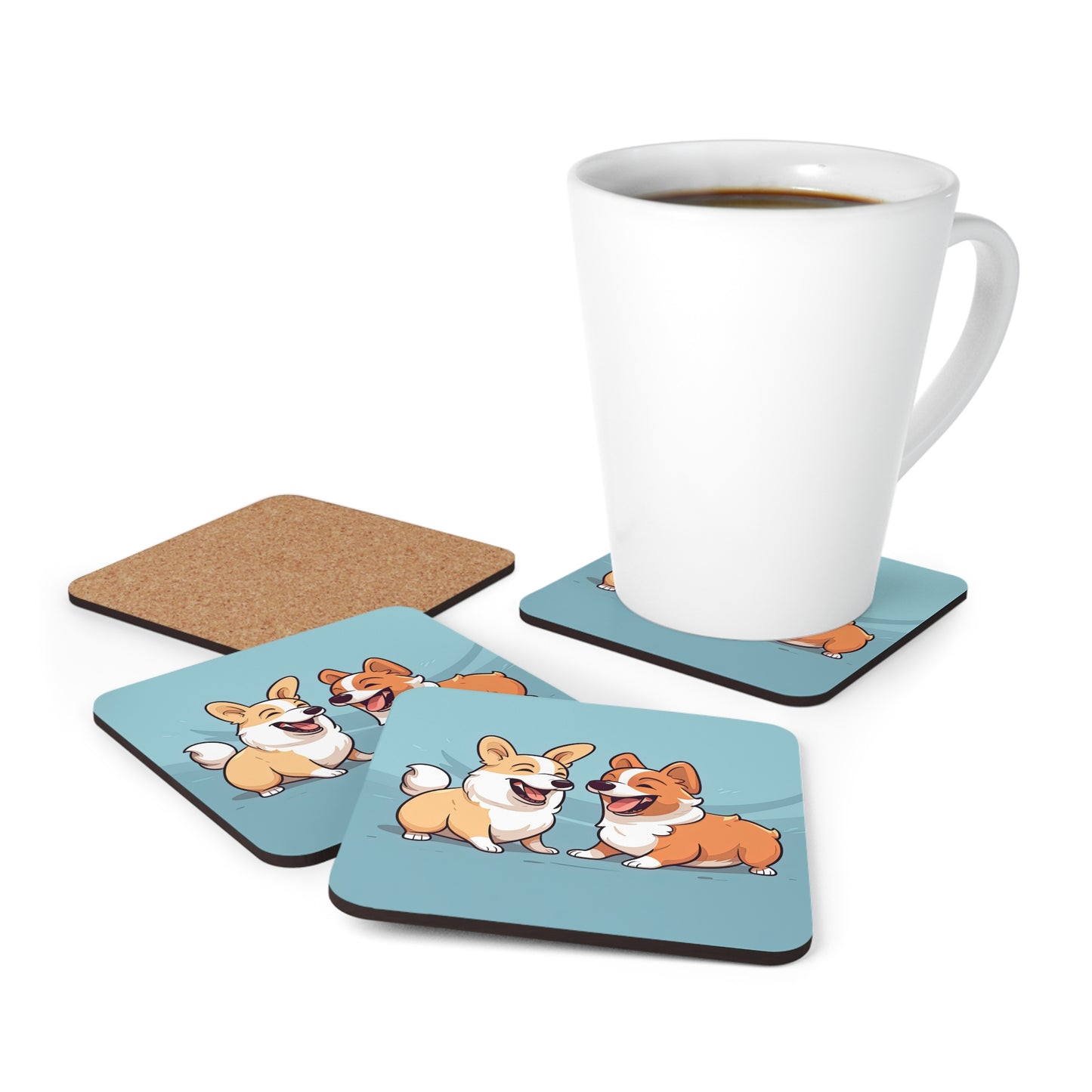 Corgi Couple - Coasters