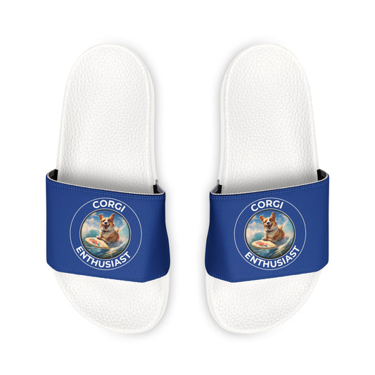 Corgi Enthusiast - Women's Slide Sandals