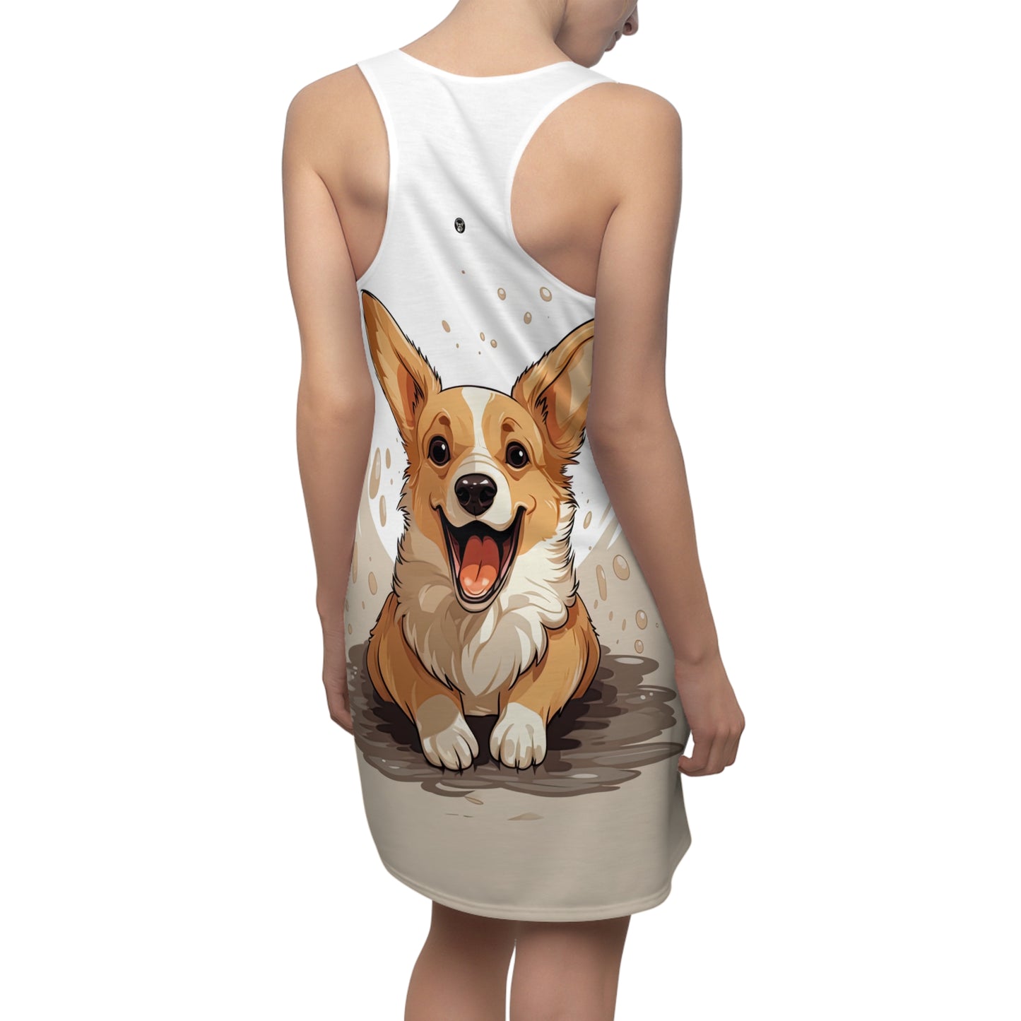 Corgi Cuteness - Racerback Dress