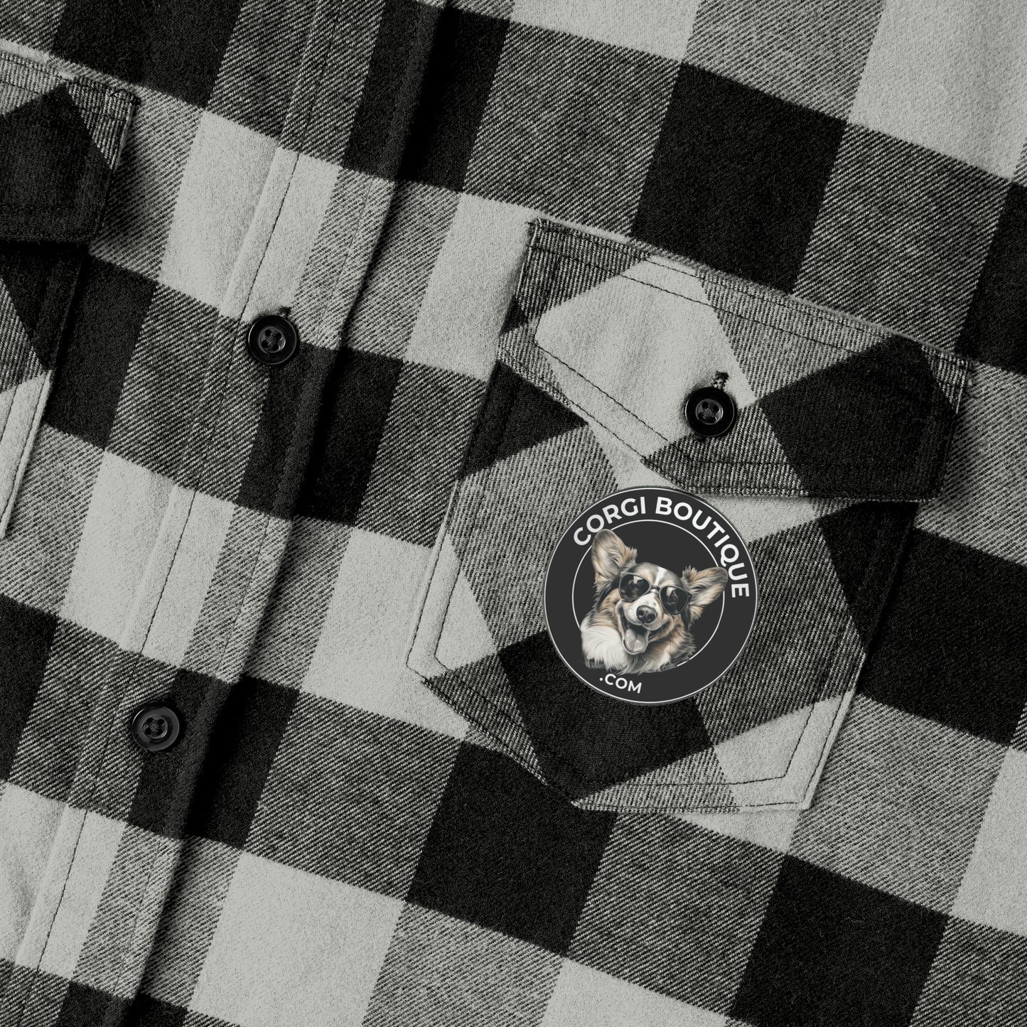 Corgi Boutique - Flannel Shirt