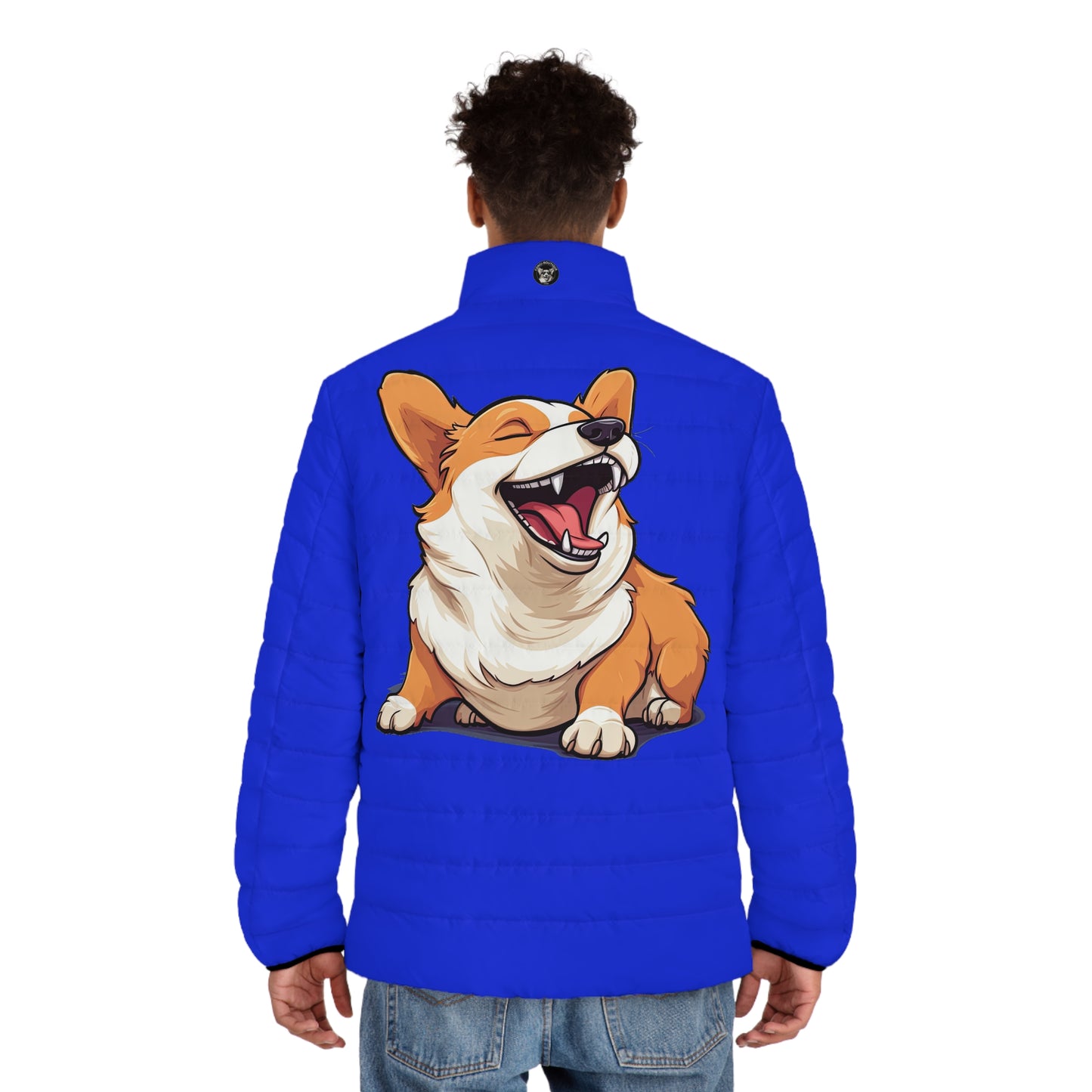 Comical Corgi Puffer Jacket