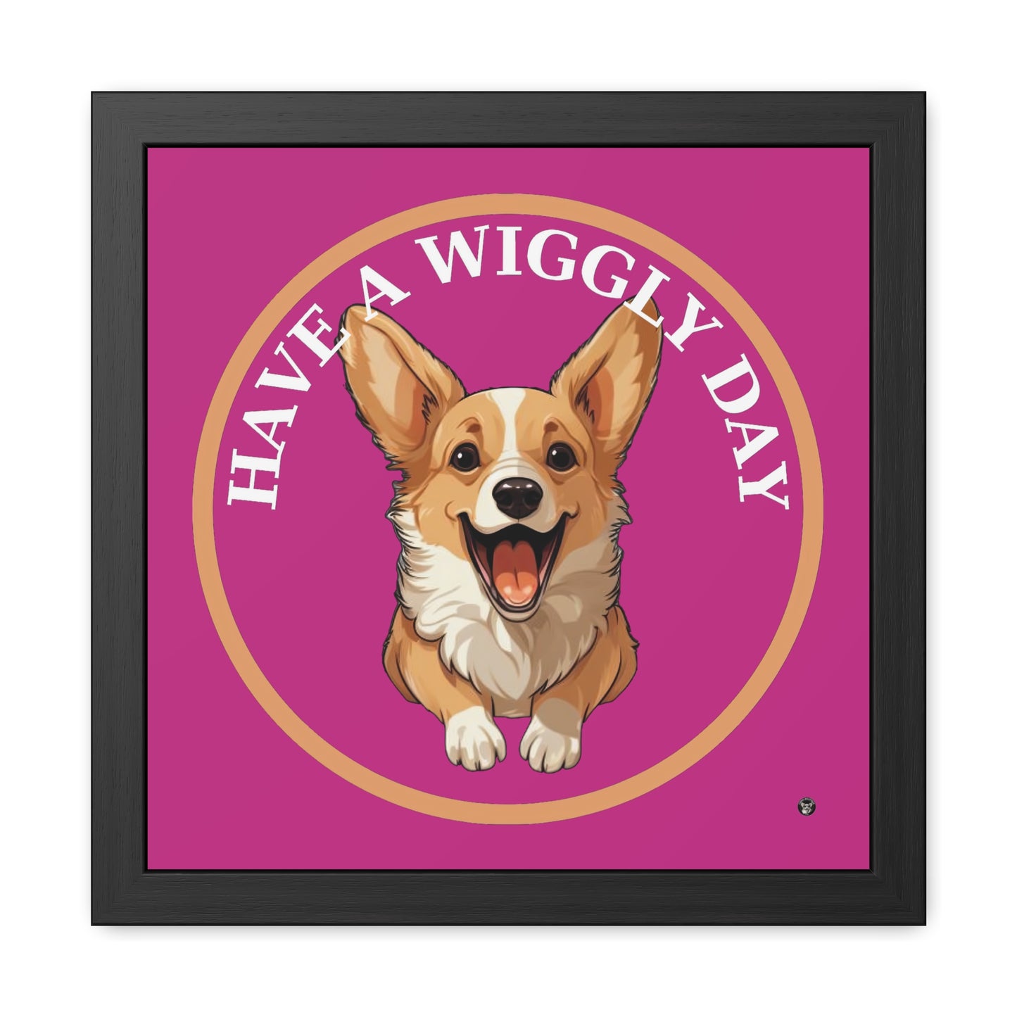 Have a Wiggly Day - Framed Print