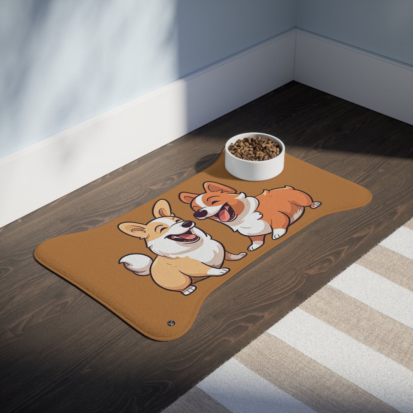 Corgi Couple - Feeding Mat