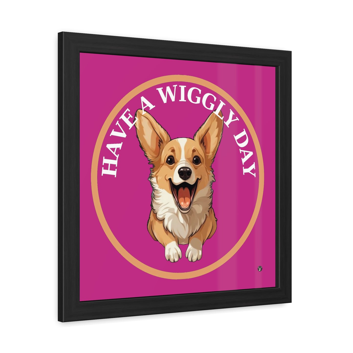 Have a Wiggly Day - Framed Print
