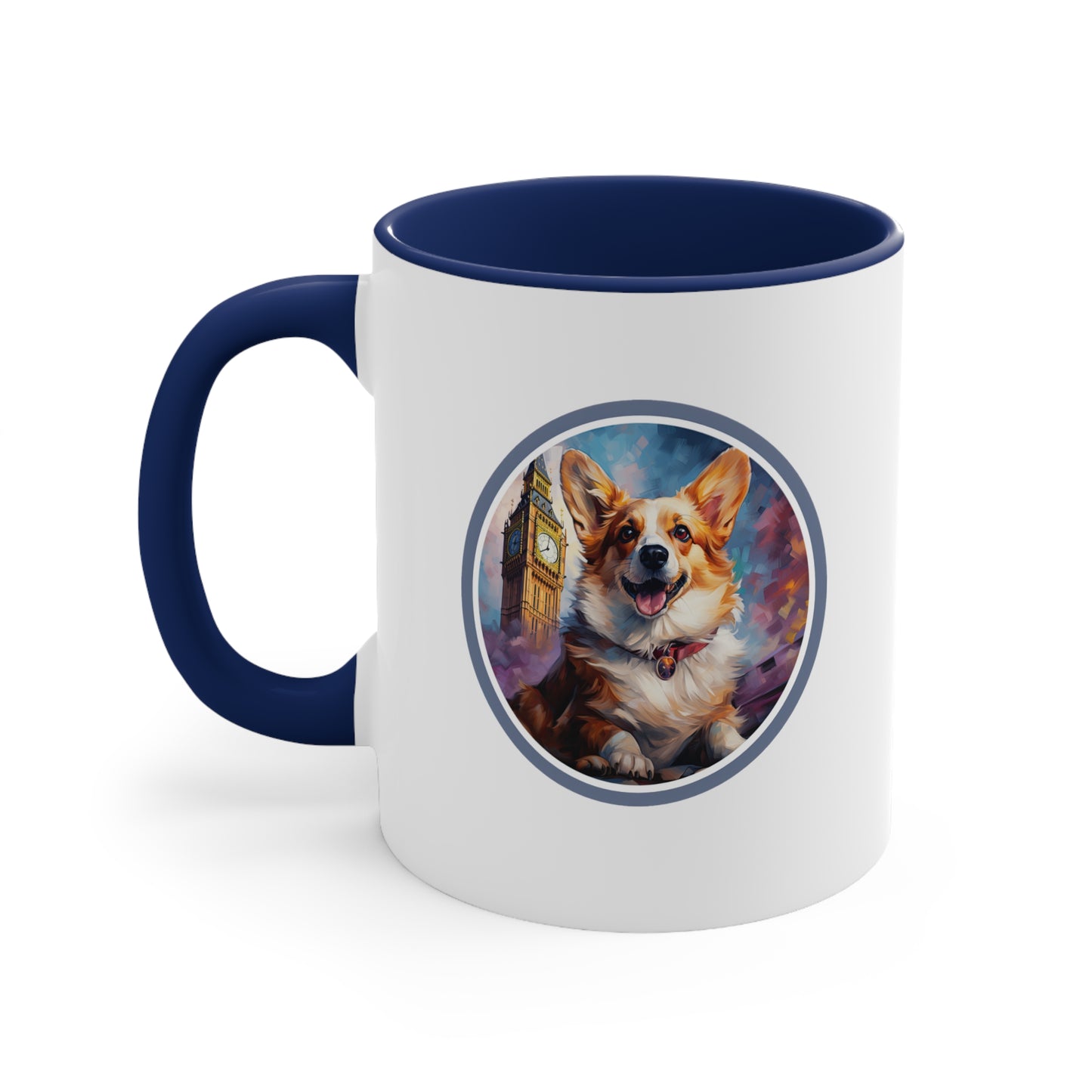 Corgi and Ben - Mug