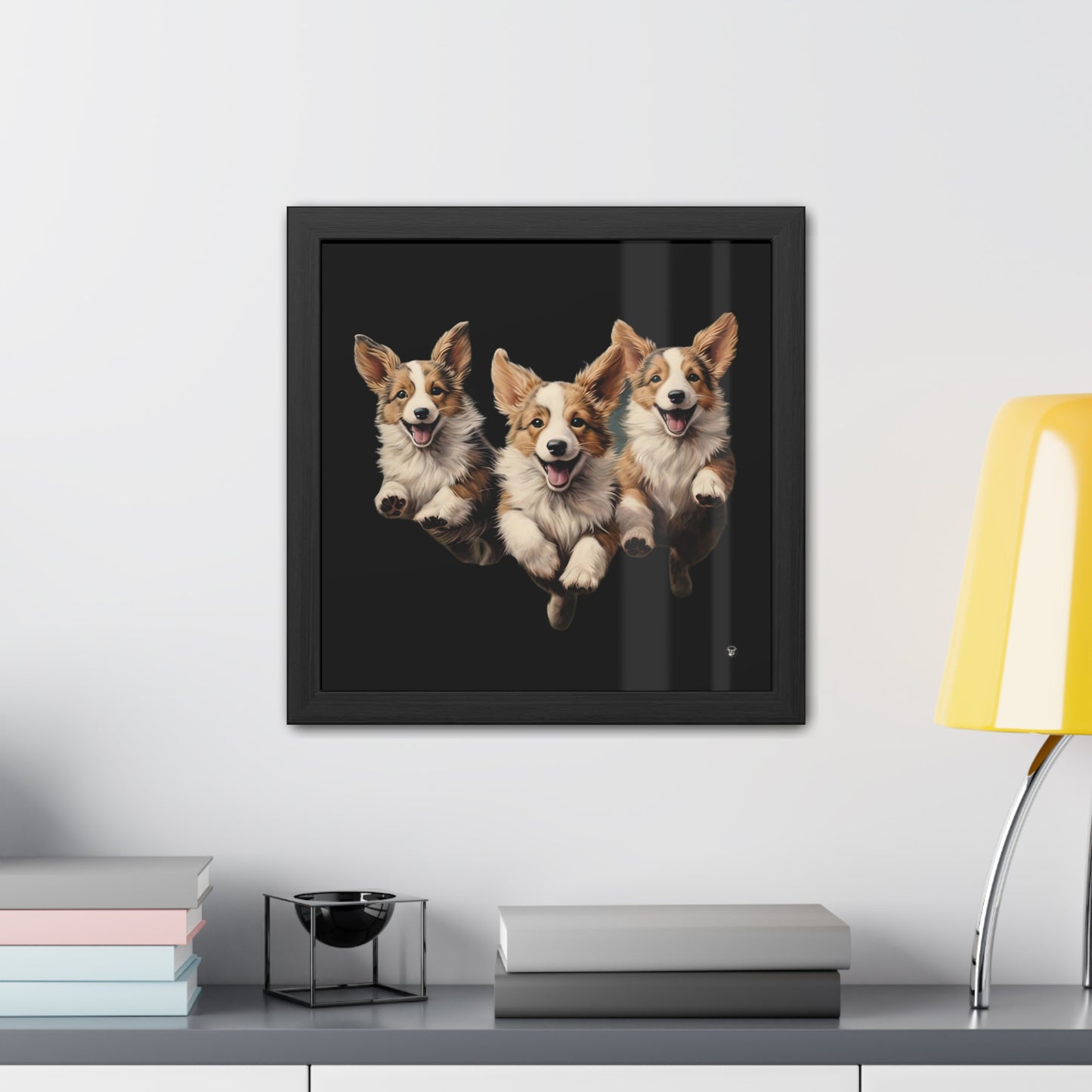 Corgi Enthusiasm - Framed Print