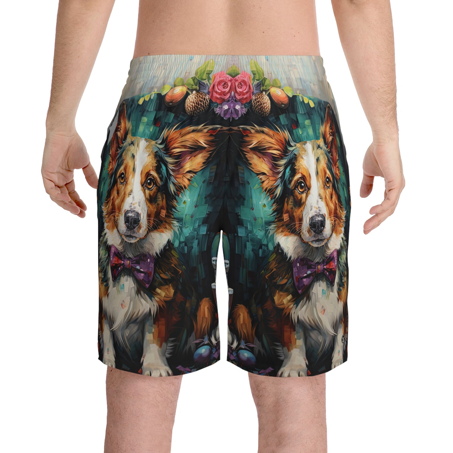 Formal Corgi - Board Shorts