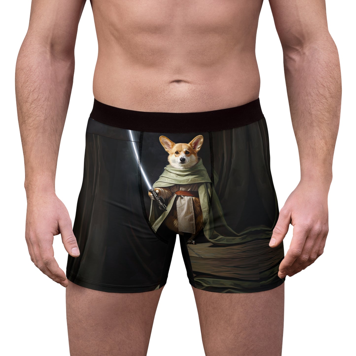 Jedi Corgi Boxer Briefs!