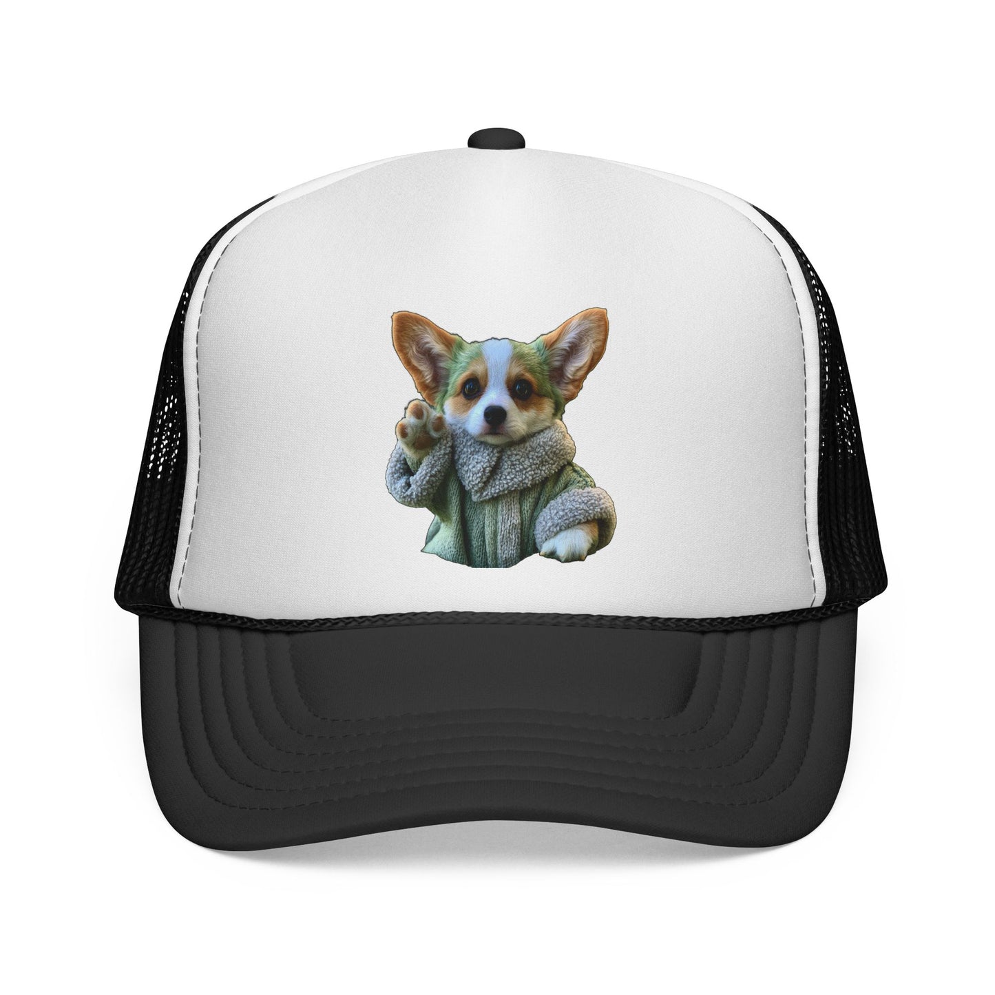 Grogu the Corgi Trucker