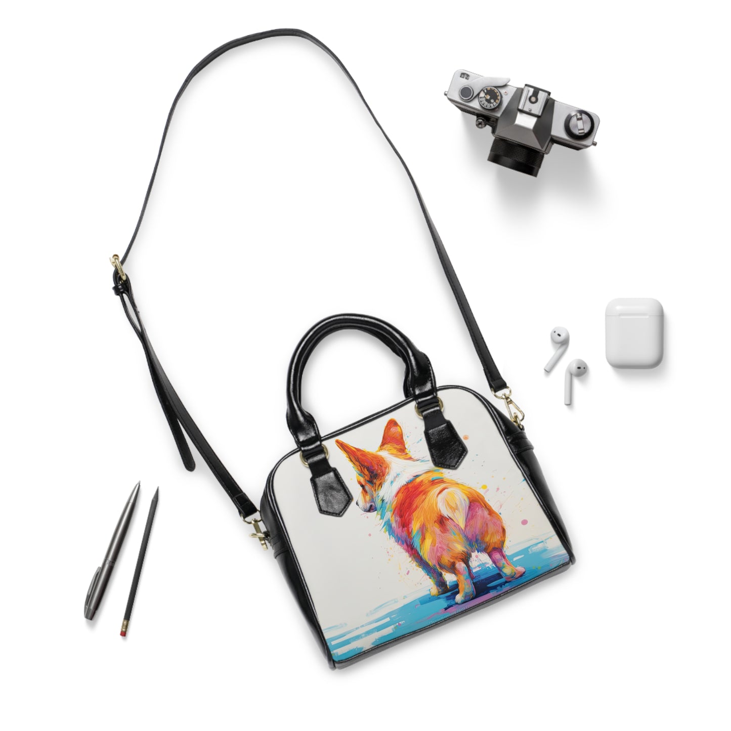 Rump Toast - Handbag w/Removable Shoulder Strap