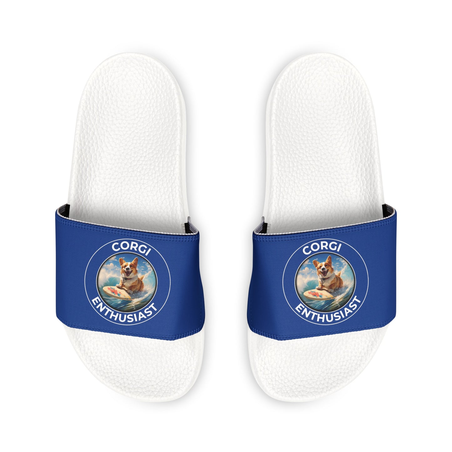 Corgi Enthusiast - Men's Slide Sandals