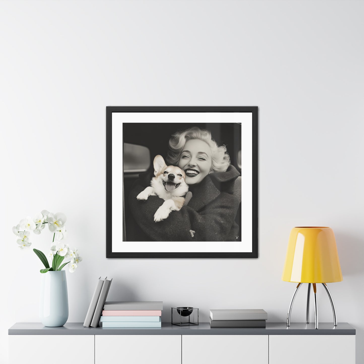 Marilyn's Bestie Framed Print