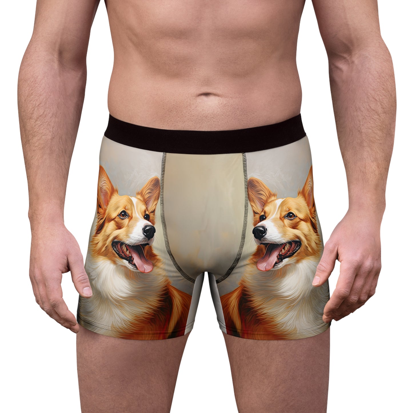 Pembroke Portrait Boxer Briefs