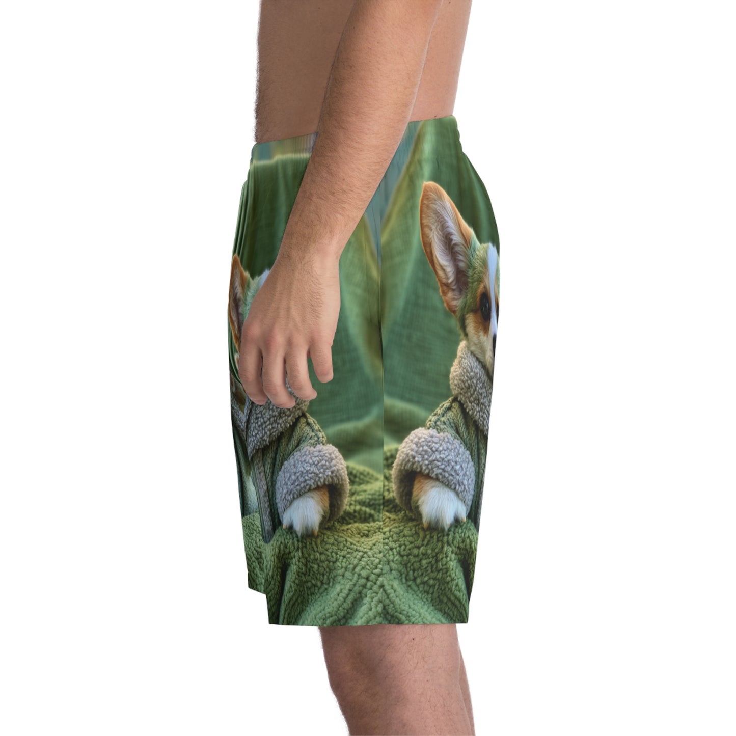 Grogu the Corgi Board Shorts