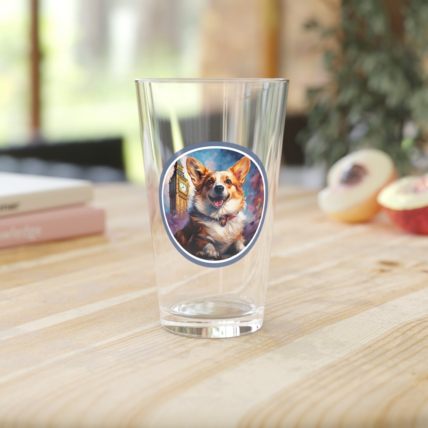 Corgi and Ben - Pint Glass