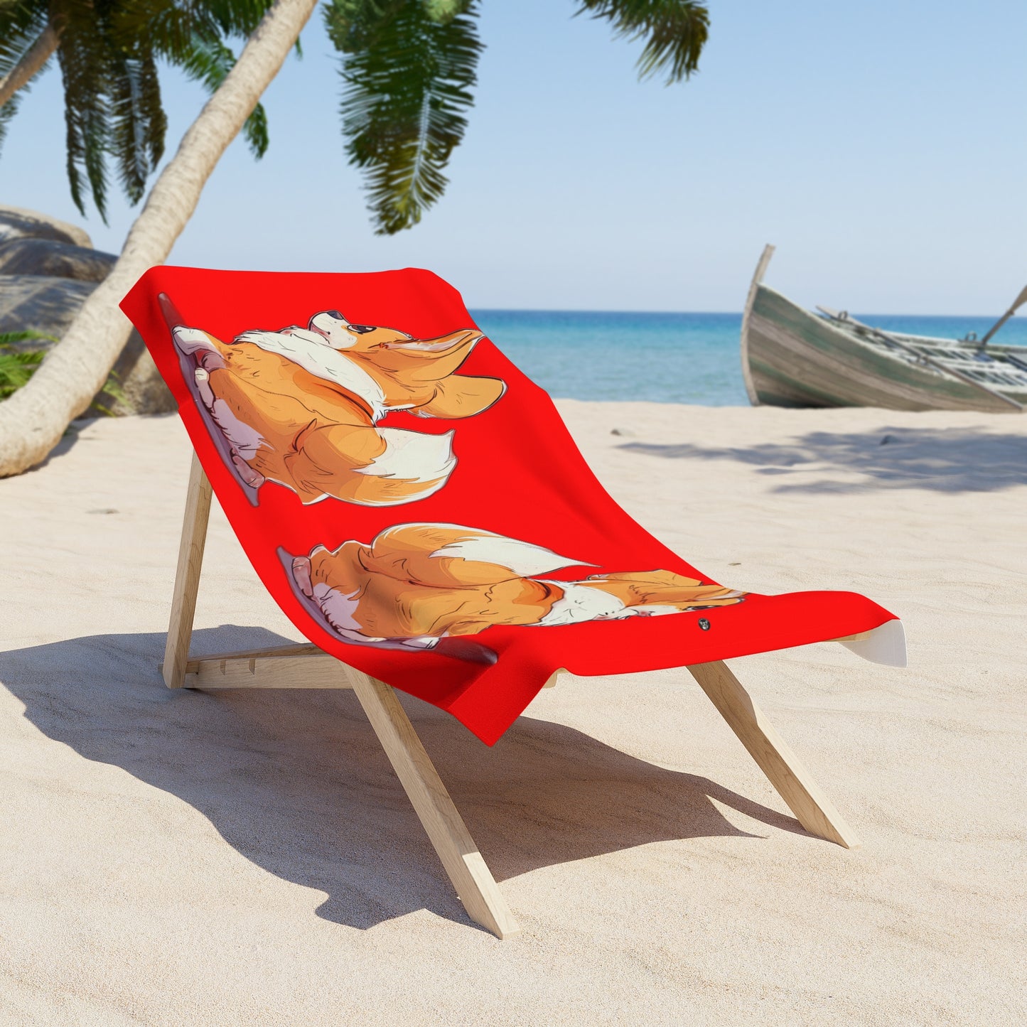 Serviette de plage « Adorable »