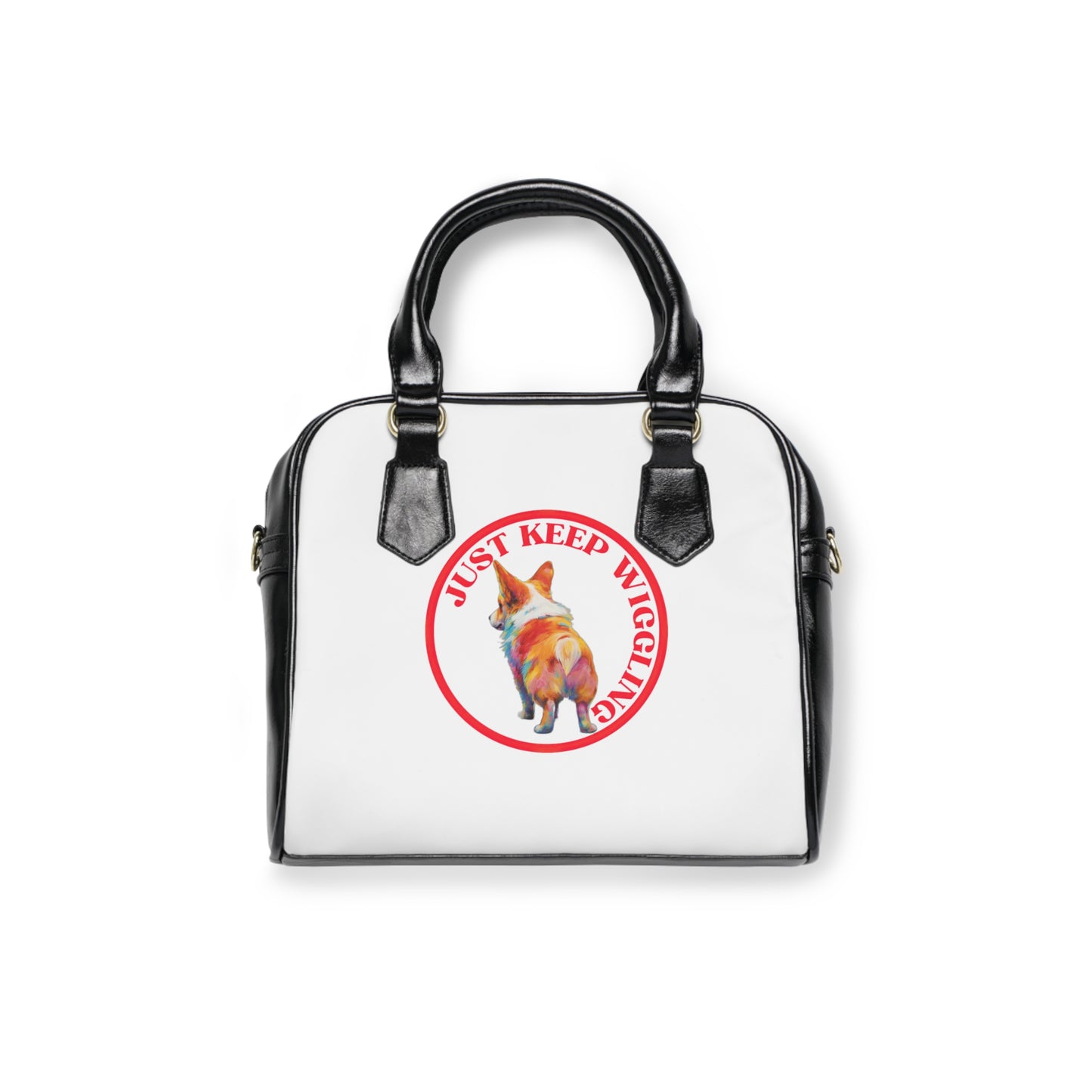 Just Keep Wiggling - Handbag w/Removable Shoulder Strap