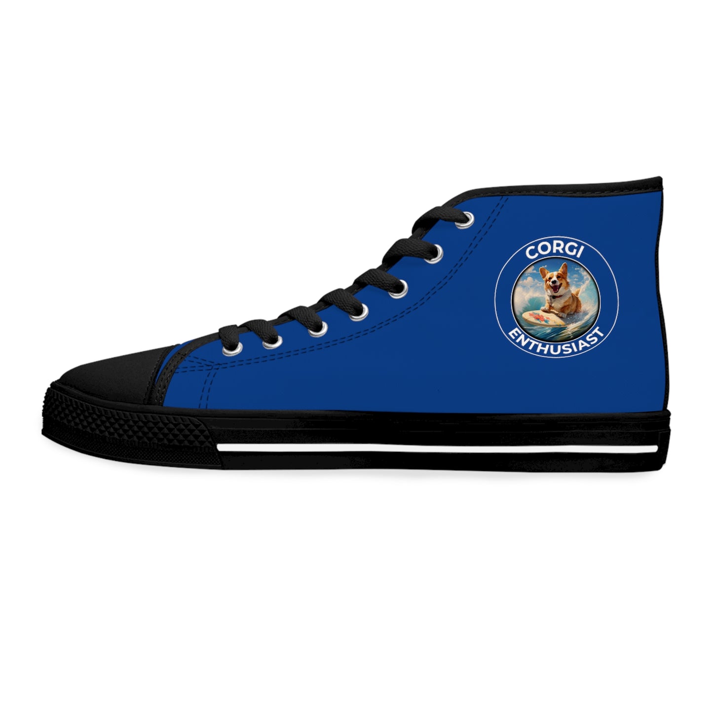 Corgi Enthusiast - Women's High Top Sneakers