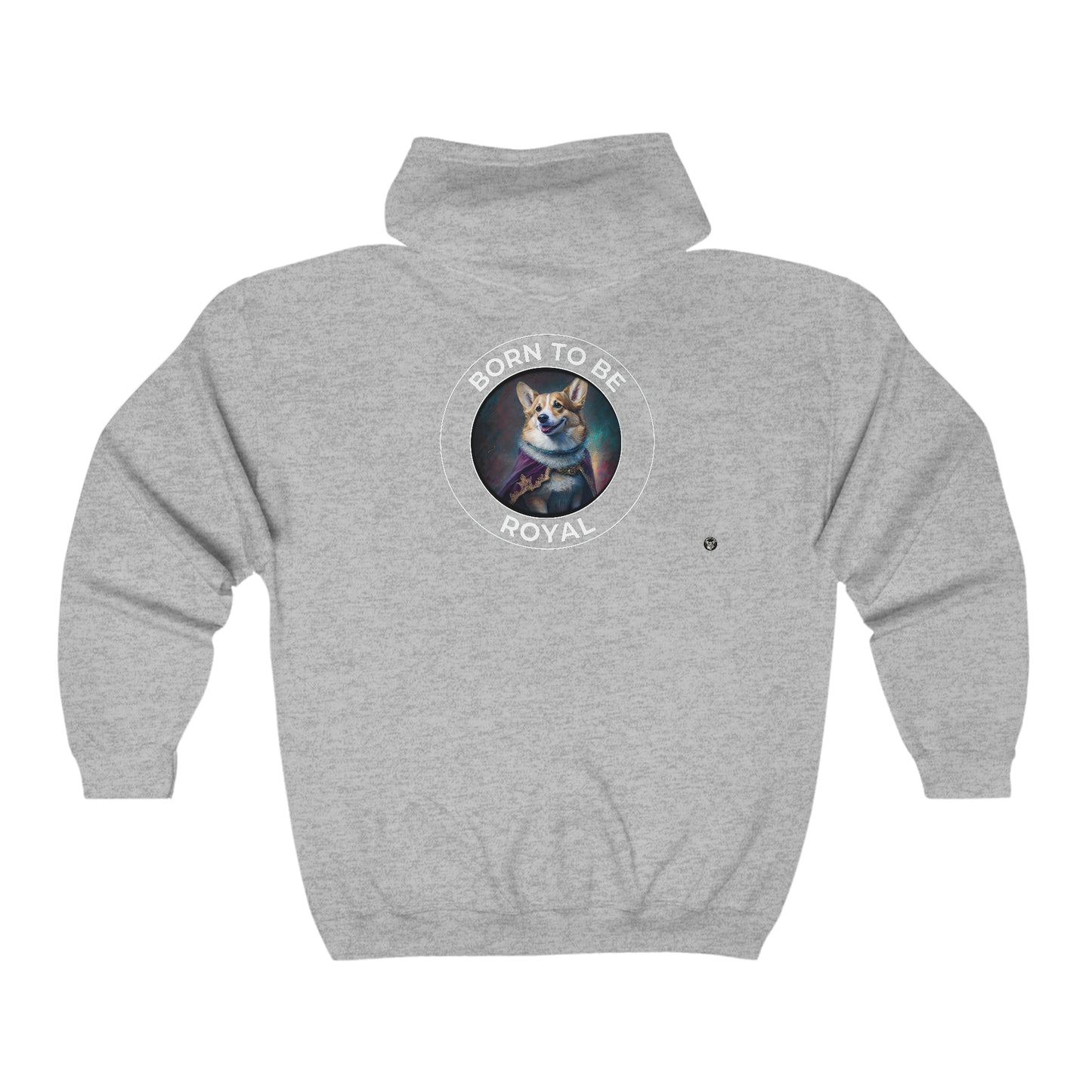 Born To Be Royal - Zip Hoodie