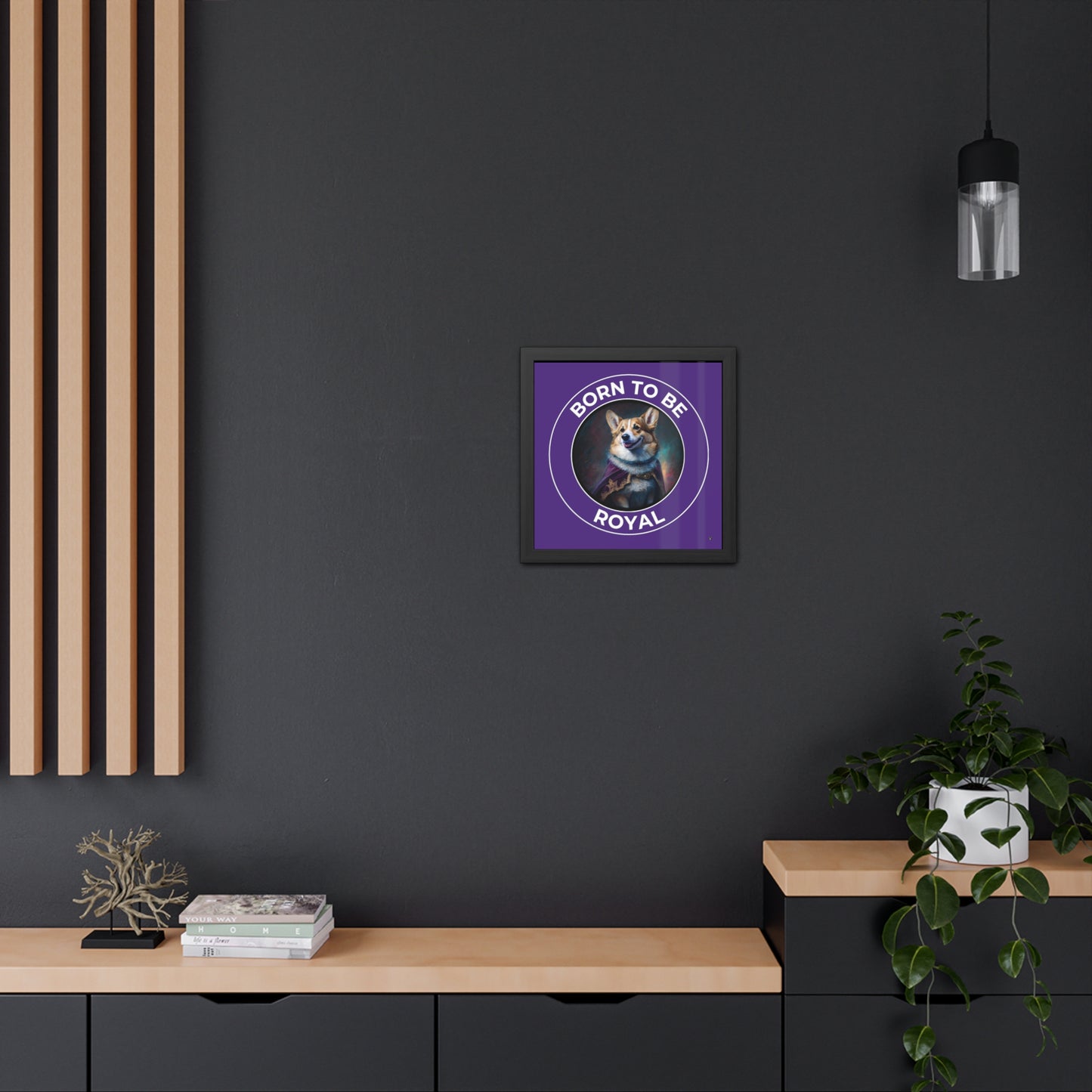 Born To Be Royal - Framed Print