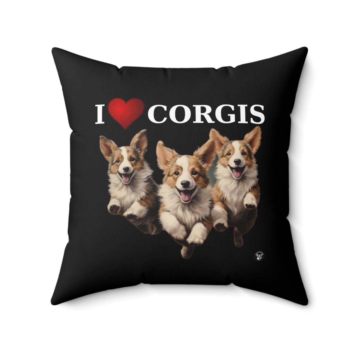 I Heart Corgis - Throw Pillow