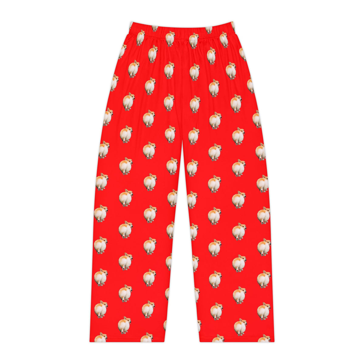 Baby Got Back - Corgi Butt Strut Women's Red Lounge Pants