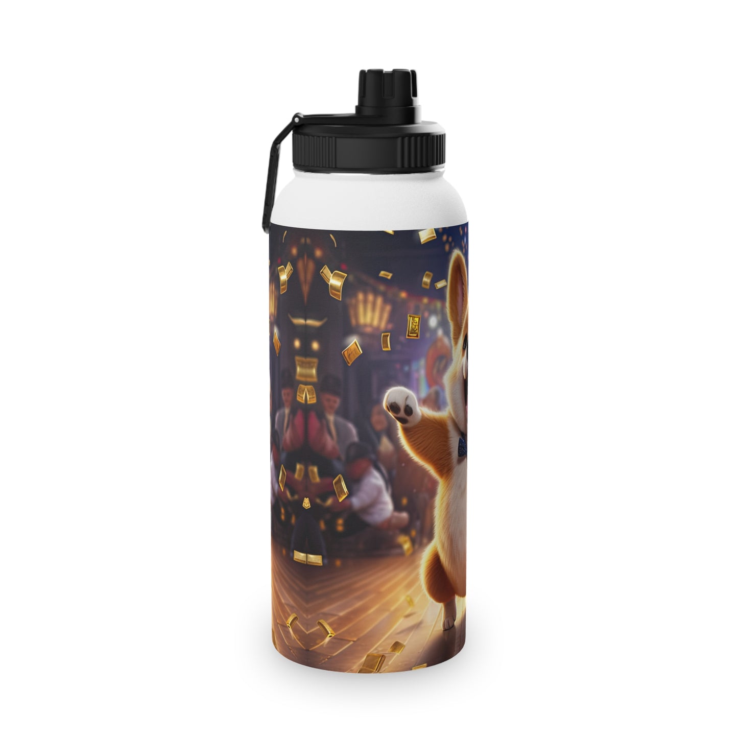 Party Pup - Water Bottle with Sport Lid