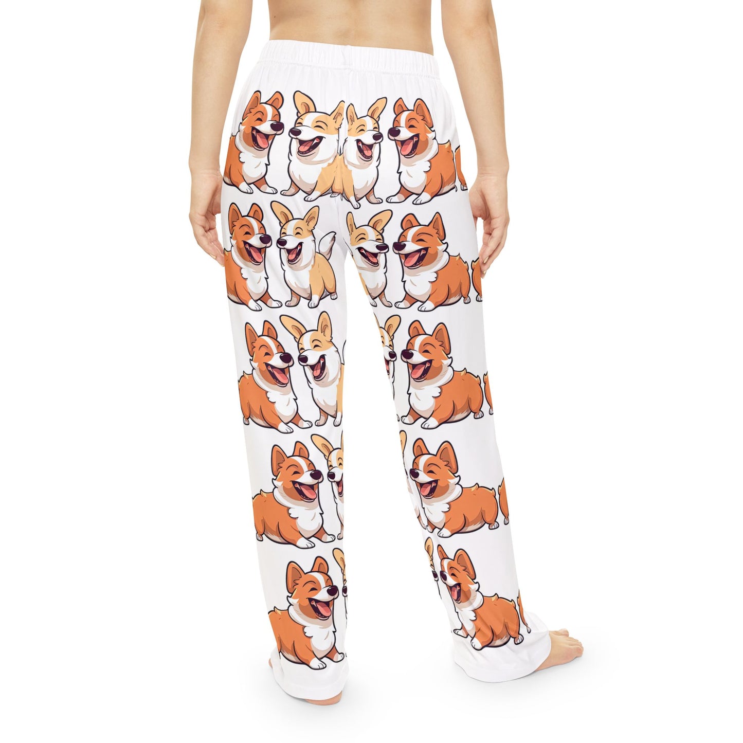 Corgi Couple Women's Pajama Pants
