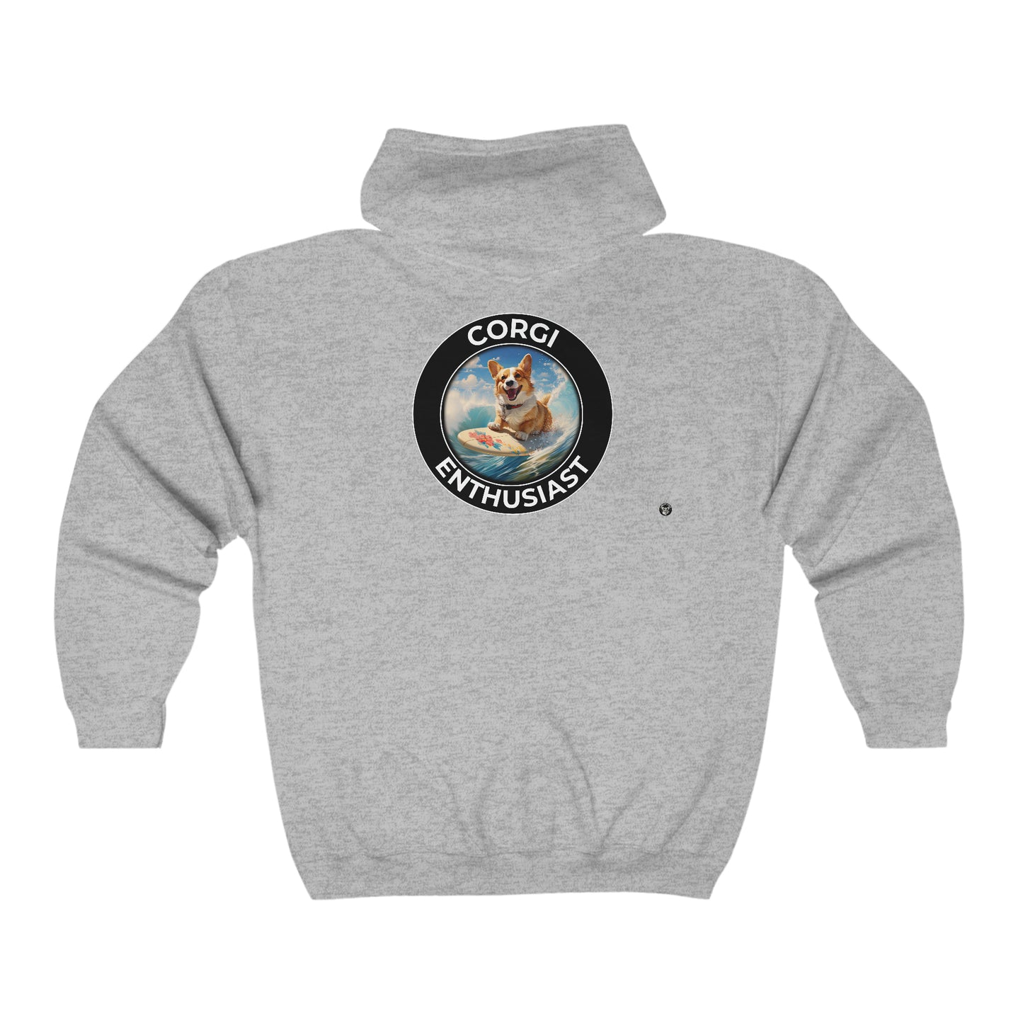 Corgi Enthusiast - Zip Hoodie