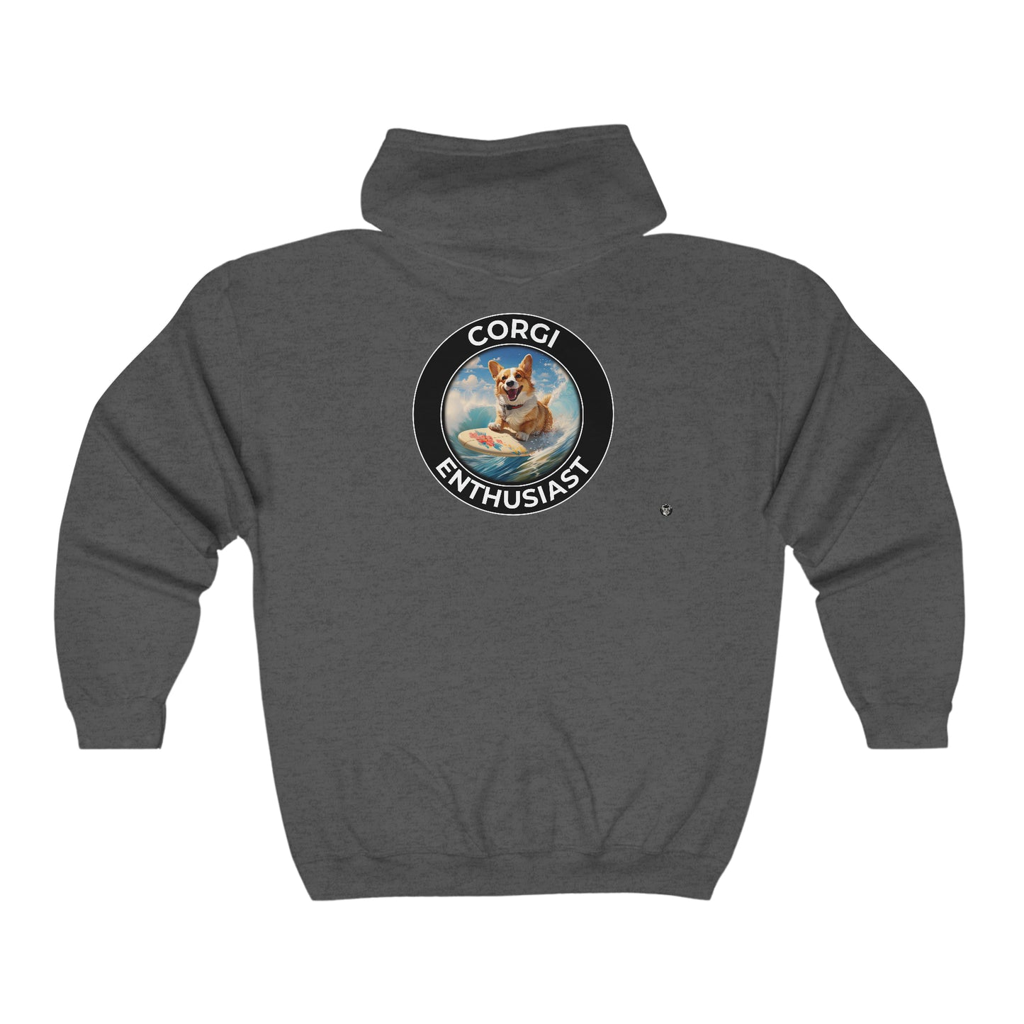 Corgi Enthusiast - Zip Hoodie