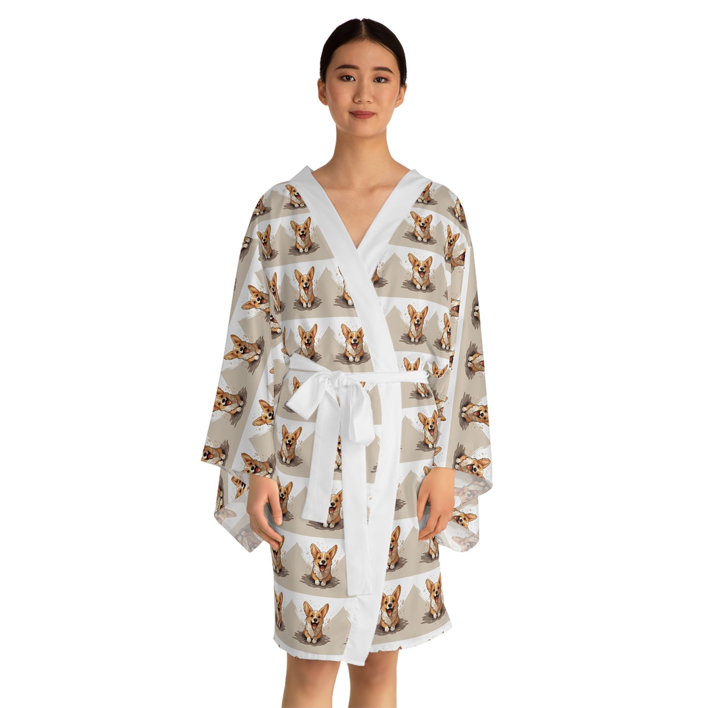 Corgi Cuteness - Kimono Robe