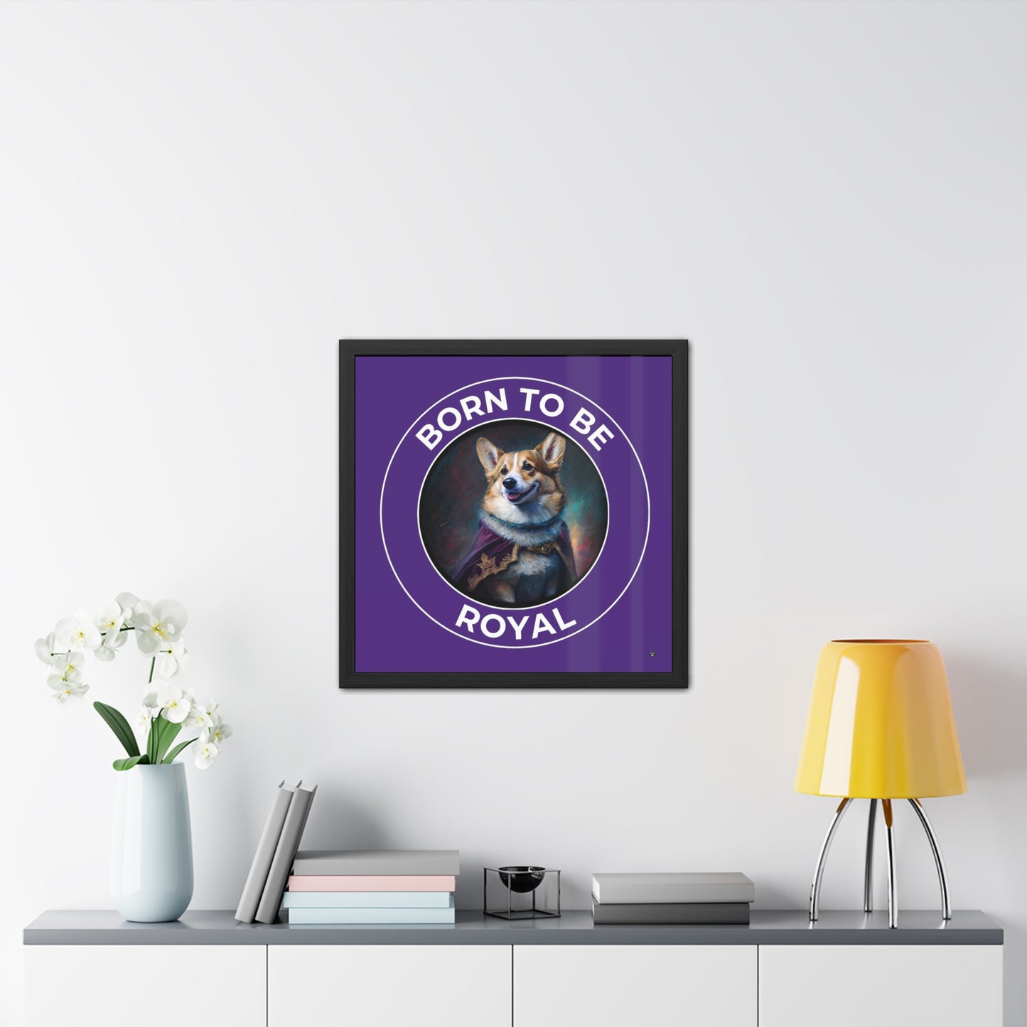 Born To Be Royal - Framed Print