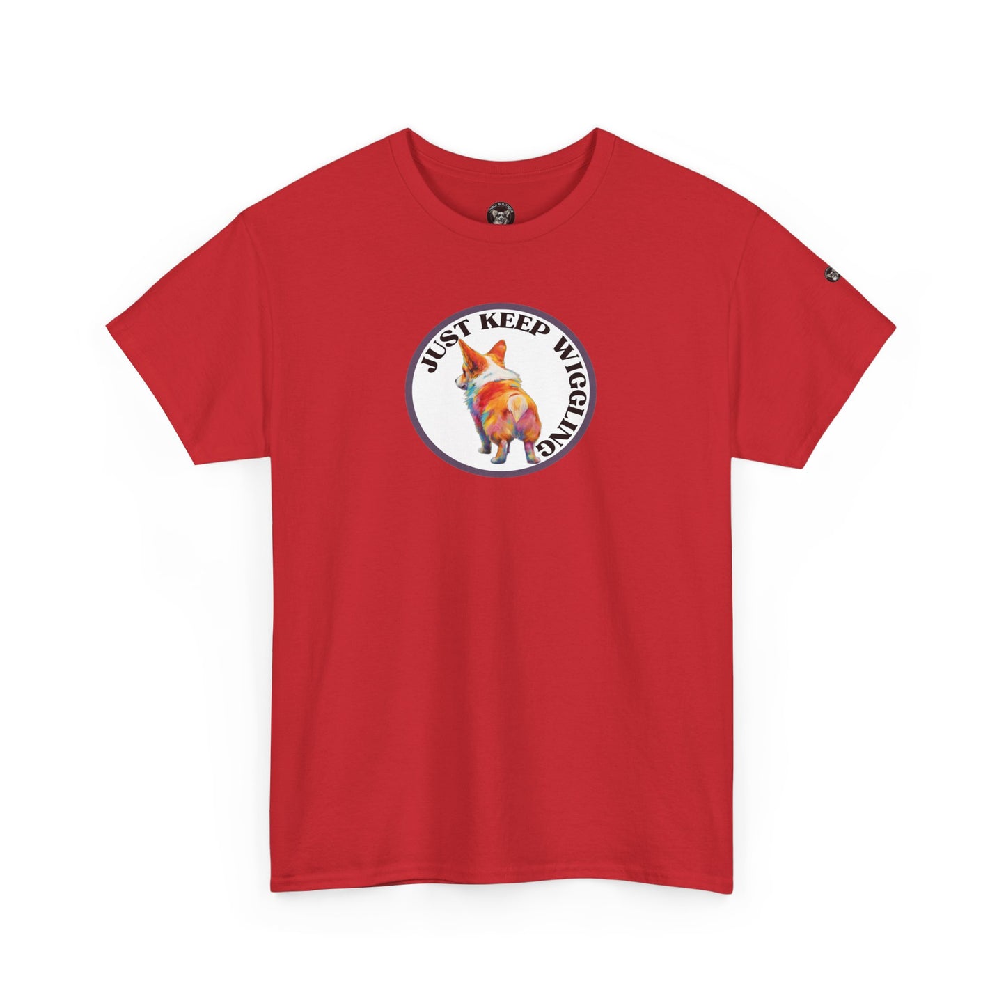 Just Keep Wiggling - Unisex Heavy Cotton Tee