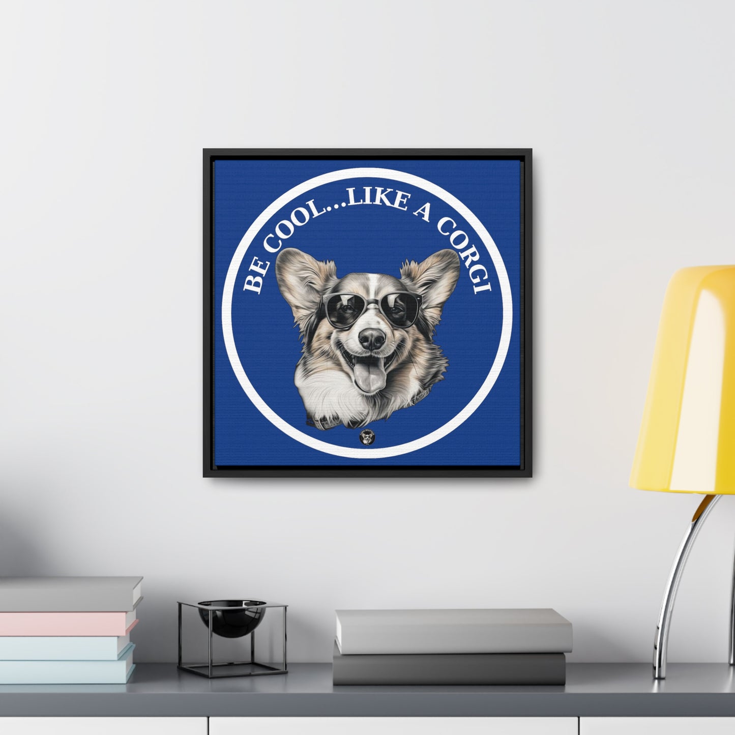 Be Cool - Framed on Canvas