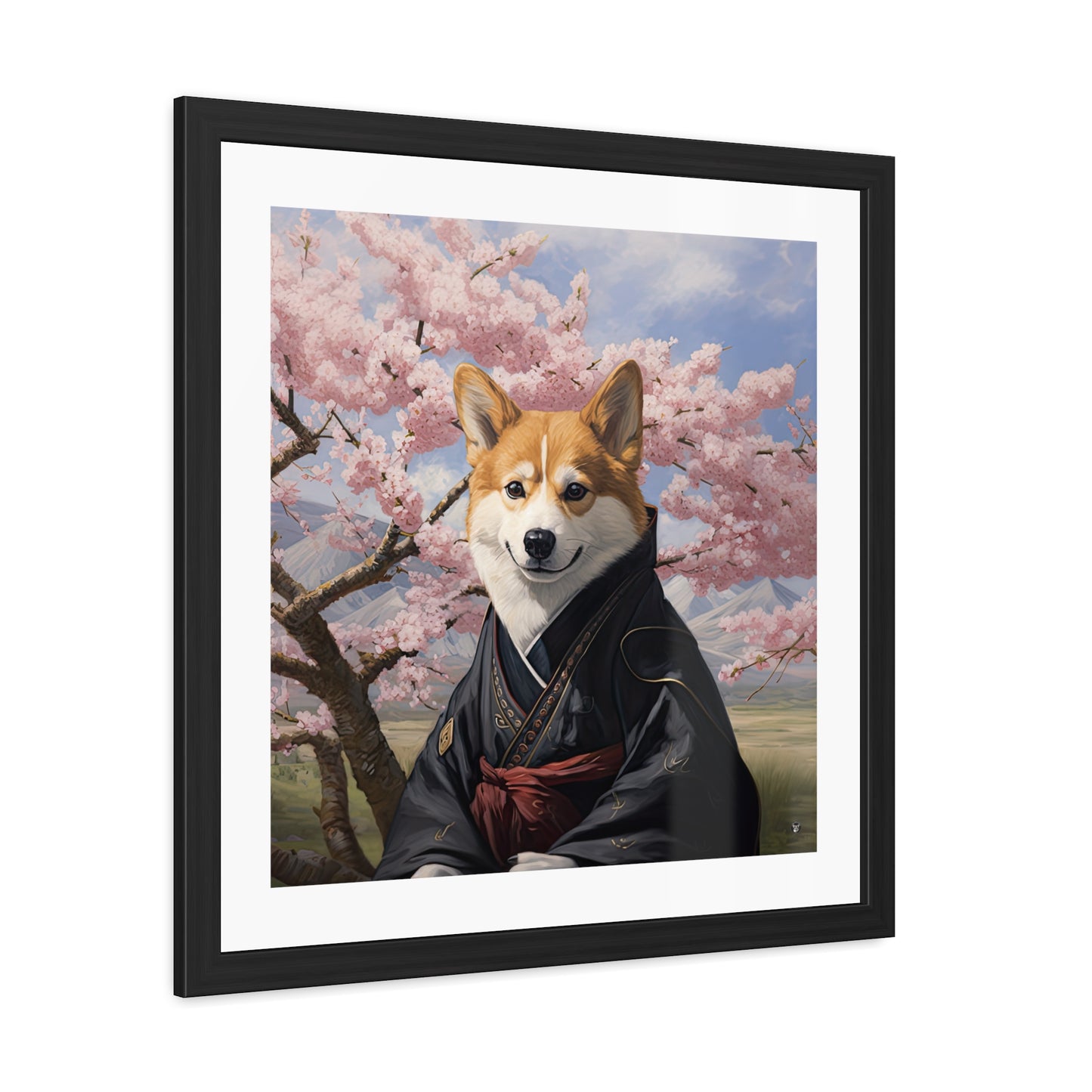 Zendog - Framed Print
