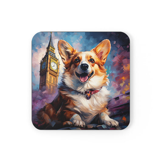 Corgi and Ben - Coasters