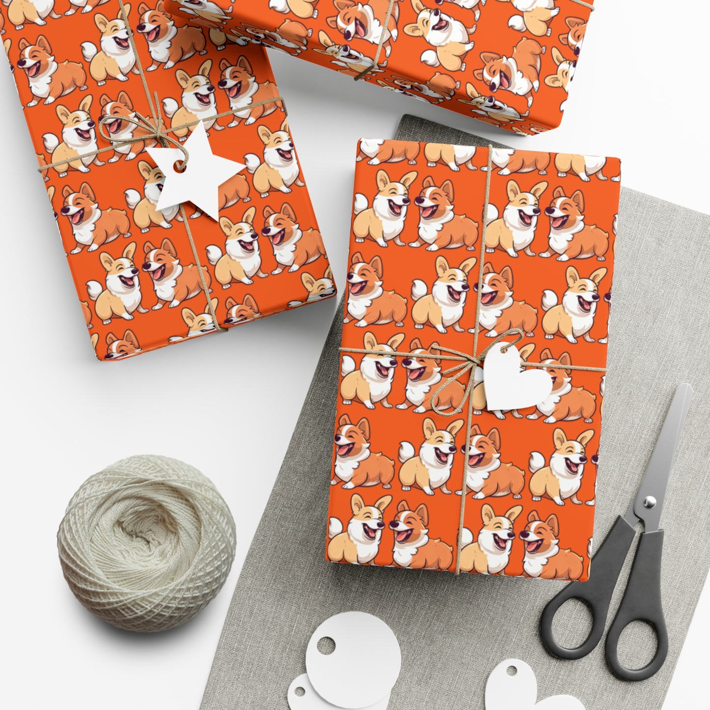 Corgi Couple - Gift Wrapping Paper