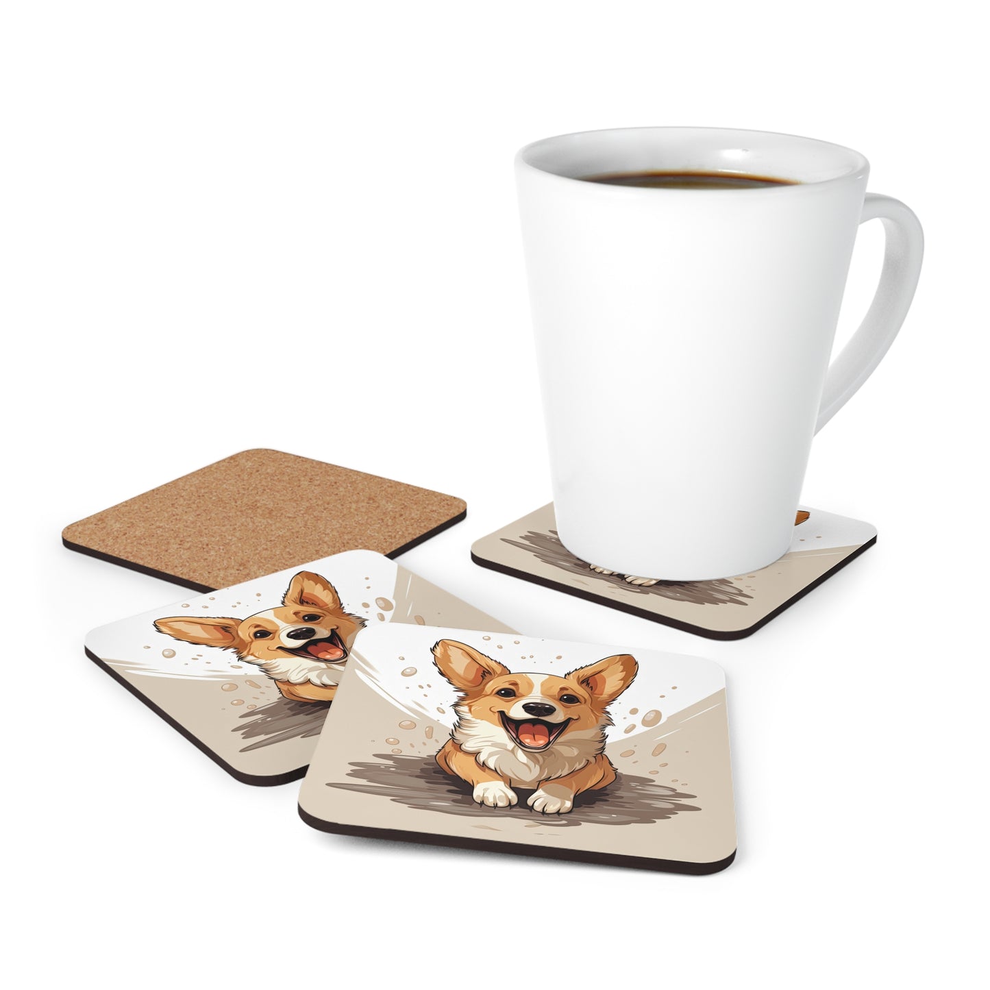 Corgi Cuteness - Coasters