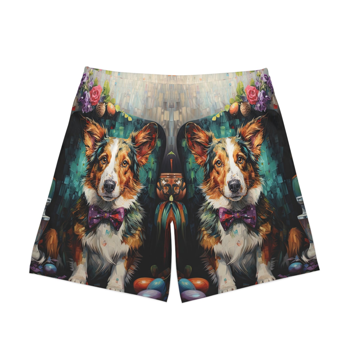 Formal Corgi Board Shorts