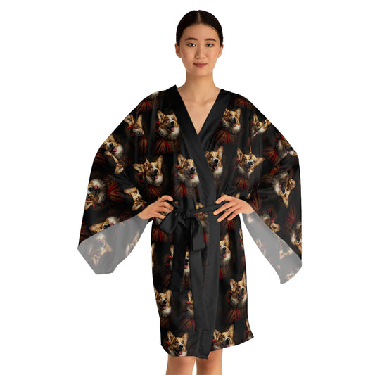 Renaissance Corgi - Kimono Robe