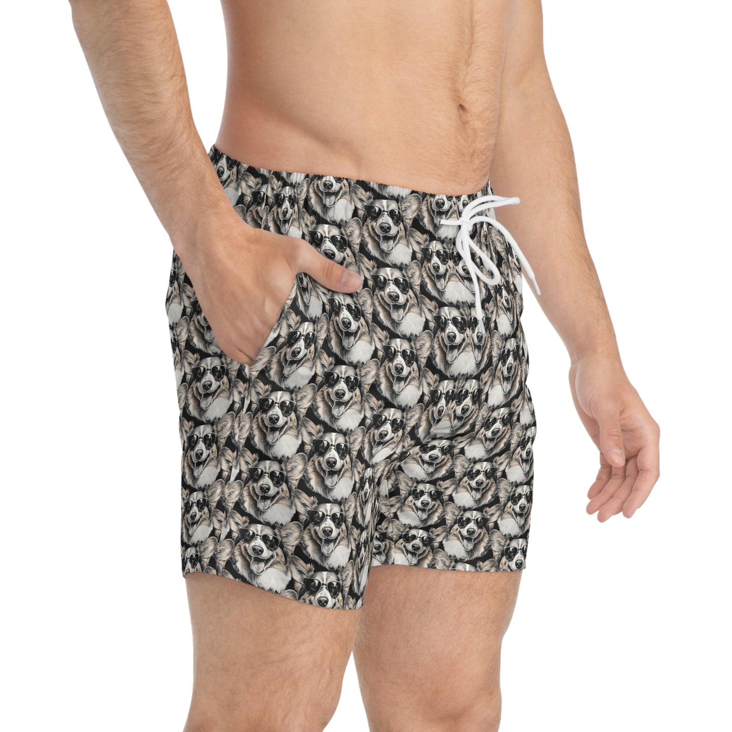 Corgi Cool Swim Trunks