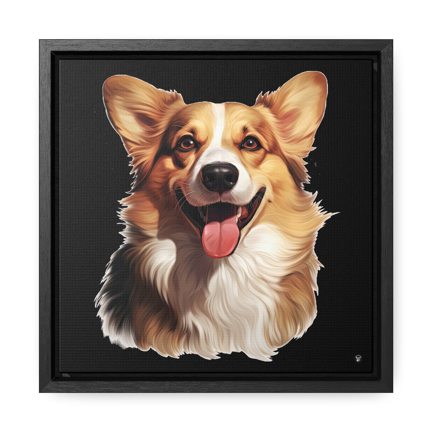 The Celebrity - Framed on Canvas