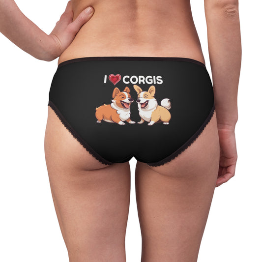 I Heart Corgis Panties!