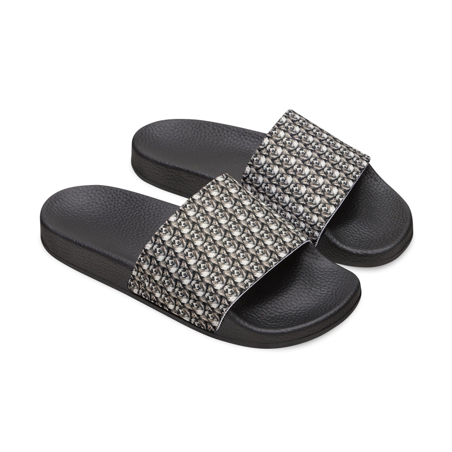 Corgi Cool Mosaic - Women's Slide Sandals
