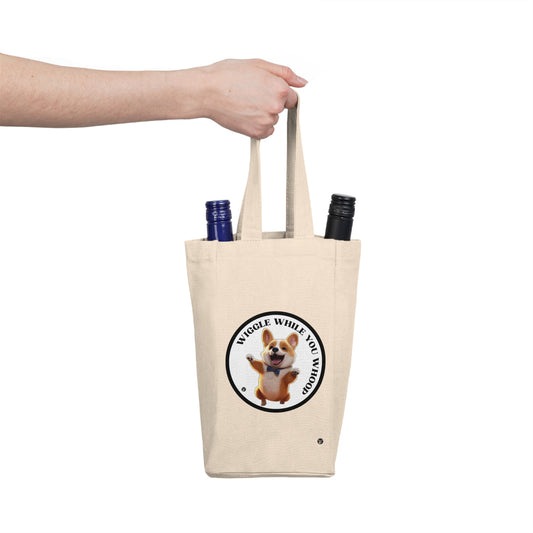 Wiggle While You Whoop - Double Wine Bottle Tote Bag