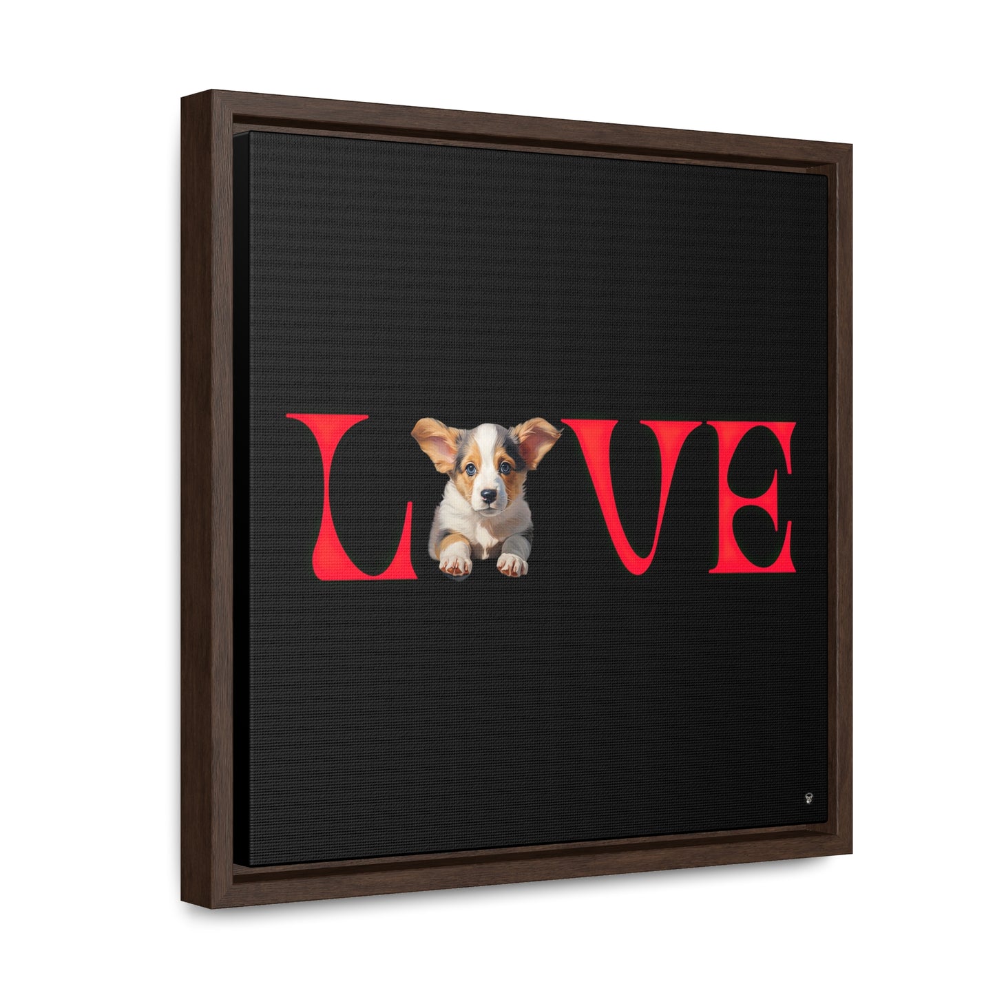 LOVE - Framed on Canvas