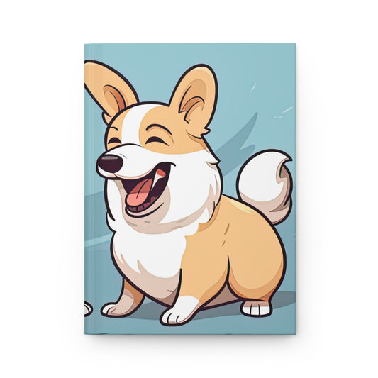 Corgi Couple - Hardcover Journal